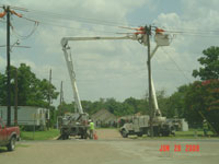 Powerline work